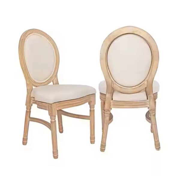 Chaise Médaillon « LOUIS XVI» empilable