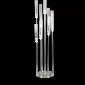 Chandelle en plexiglass 9 branches
