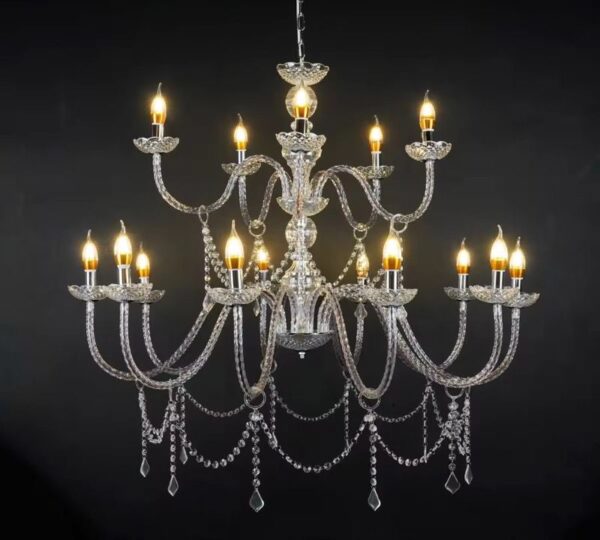 Lustre électrique en Plexiglass