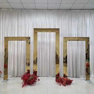 Ensemble de 3 BackDrop Or Miroir