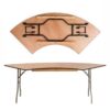 Table S plateau en bois