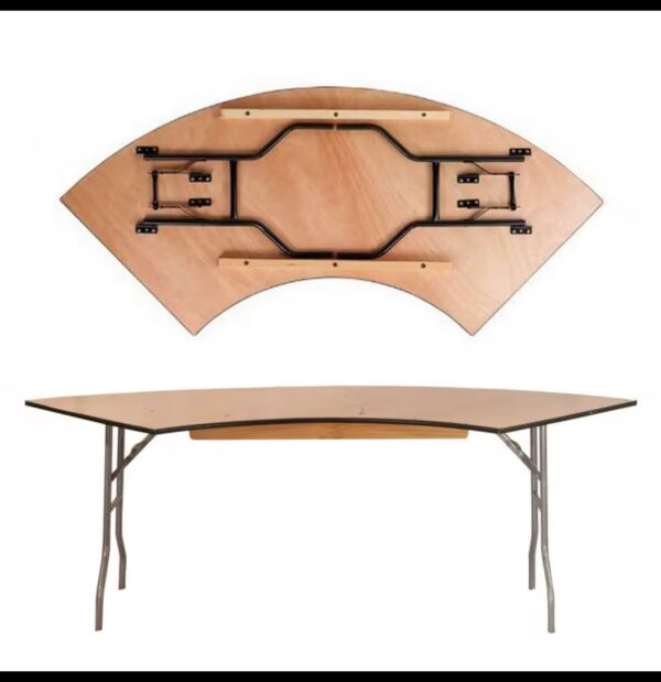 Table S plateau en bois