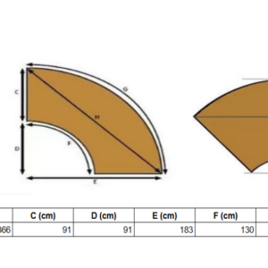Alternative view of Table Serpentine/Table S en bois 183/91