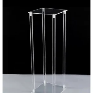 Centre de table transparent 1m de hauteur