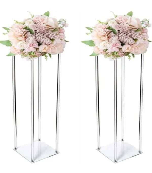 Centre de table transparent 1m de hauteur – Image 2