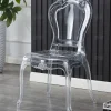 Chaise Crown  transparente