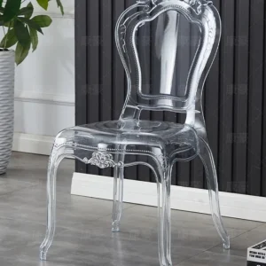 Chaise Crown  transparente