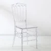 Chaise Napoléon plexi transparente pour mariage et réception