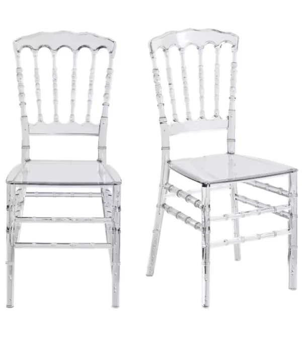 Chaise Napoléon plexi transparente – Image 2