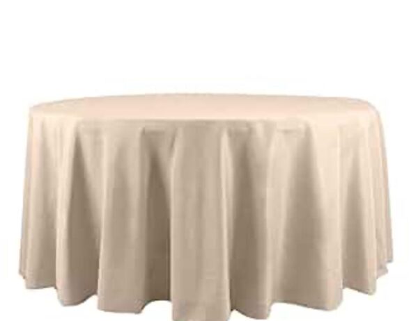 Nappe ronde Champagne