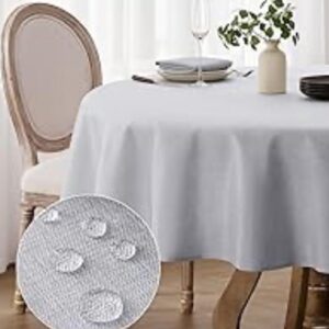 Nappe ronde blanche Waterproof