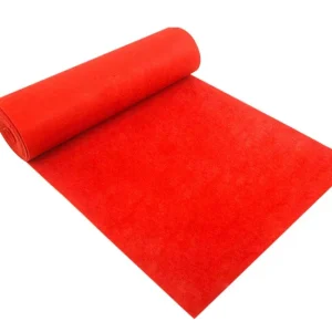 Rouleau de tapis rouge 1,5m de largeur (100m)