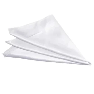 Serviette en satin