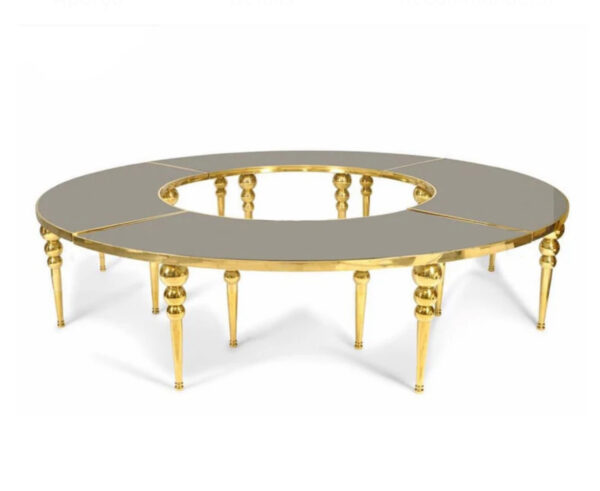 Module Table S Or / Plateau Miroir